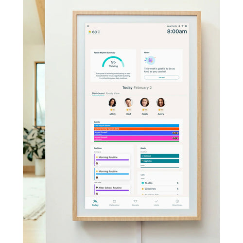 27" Digital Calendar for Families